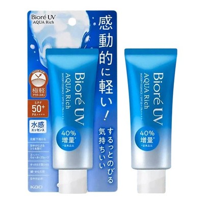 70 g Sonnenschutz B!or_E UV Aqua Rich Watery Essence  2 er Pack Leicht