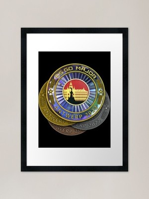 CSGO Major Antwerp 2022 Design Fram Framed Wall Art Poster Canvas Print Picture