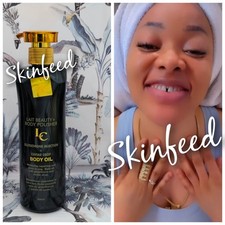 Lait Snapchat Diamant Noir Lightening Moisturizing Whitening Body Oil 300ml