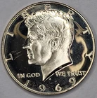 1969-S Proof Cameo Kennedy Half Dollar 40% Silver