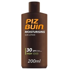 Piz Buin Moisturising Sun Lotion 30 SPF 200ml 34.45 per litre