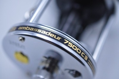 Abu Garcia Ambassadeur 7500C3 Chrome Japan Spceial BaitCasting