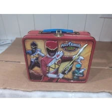 Power Ranger Dino Charge Metal Box, Storage Container, DesignWare, Collectible
