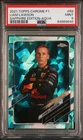 F1 LIAM LAWSON - PSA 9 - 2021 TOPPS CHROME SAPPHIRE EDITION-AQUA #40/99