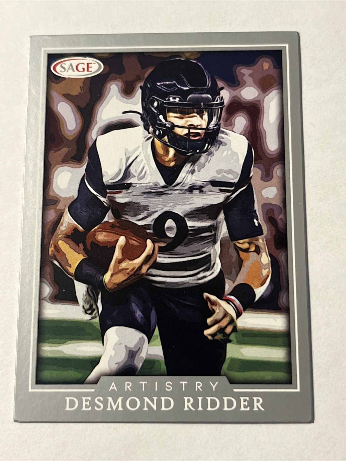 Desmond Ridder Rookie Card 2022 Sage Artistry RC #42 Atlanta Falcons