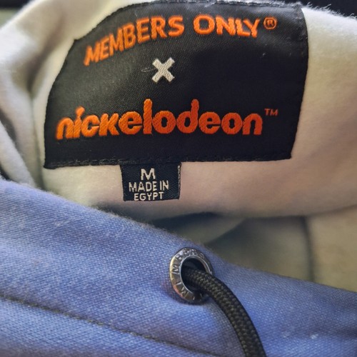 Rugrats Nickelodeon Hoodie Members Only X Sponge Bob Chuckie Men's Medium - Picture 14 of 20