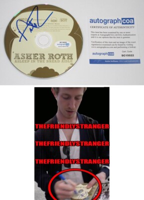 Asher Roth signed 