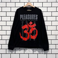 PLEASURES UNIVERSE LONG SLEEVE T-SHIRT BLACK
