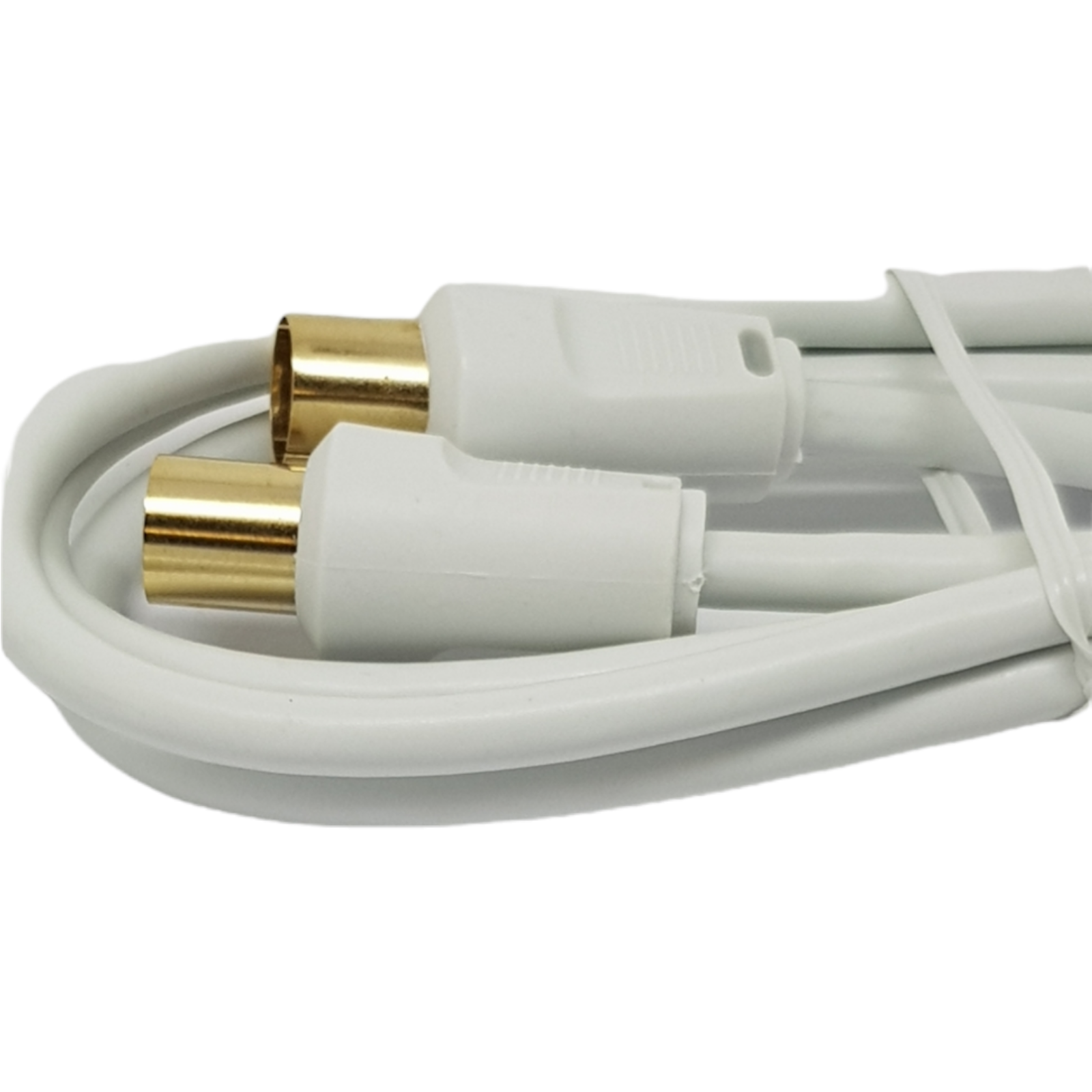 Coaxial TV Aerial Cable Extension RF Lead Digital Male to Female 1m 2m