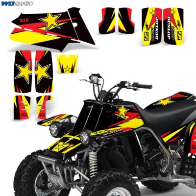 ATV Graphics Kit Quad Decal Sticker For Yamaha Banshee 350 87-05 RS