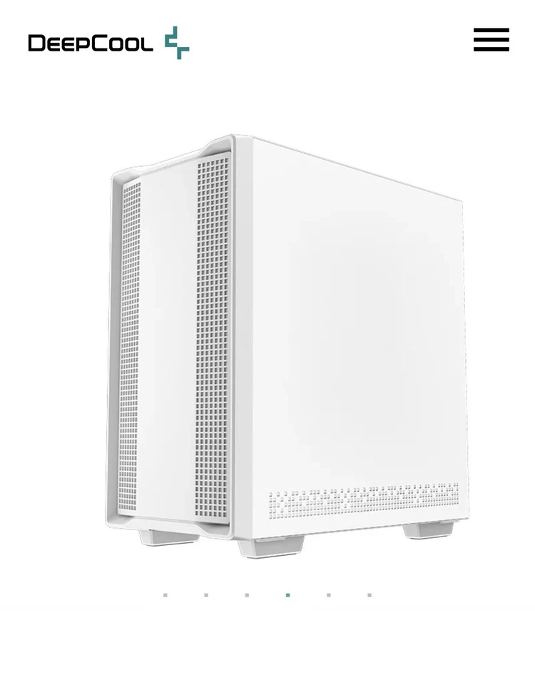 Deepcool CC360 WH ARGB Case Mini Tower - Bianco - Immagine 2 di 4