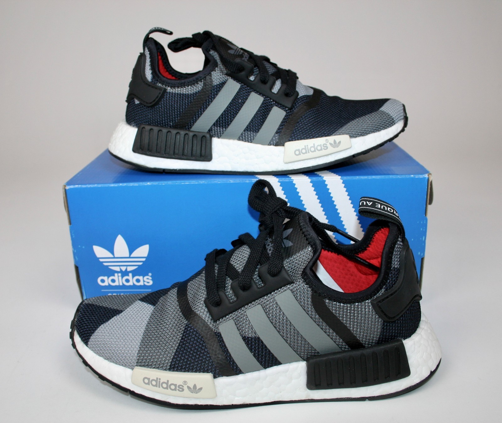 adidas nmd r1 grau blau