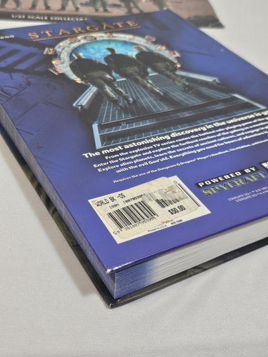 Stargate SG-1 Roleplaying Game HC, D20 RPG, AEG 2200 Rare! Book and Insert - Picture 6 of 10