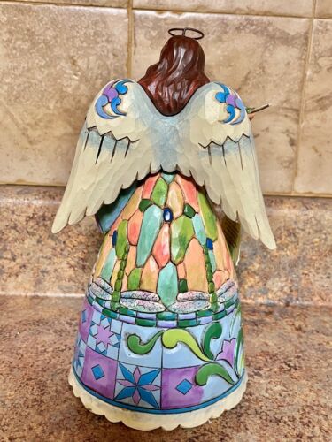 JIM SHORE HEARTWOOD CREEK DRAGONFLY ANGEL 4037655 - Picture 3 of 8
