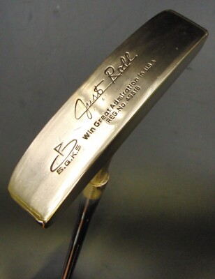 Vintage japanischer SGKS Royal Just Roll Putter Stahlschaft 88 cm lang