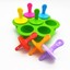 thumbnail 7 - 7-Holes Form ice Cream Molds Cube Maker Kids Candy Bar Silicone Ice Pop Mould