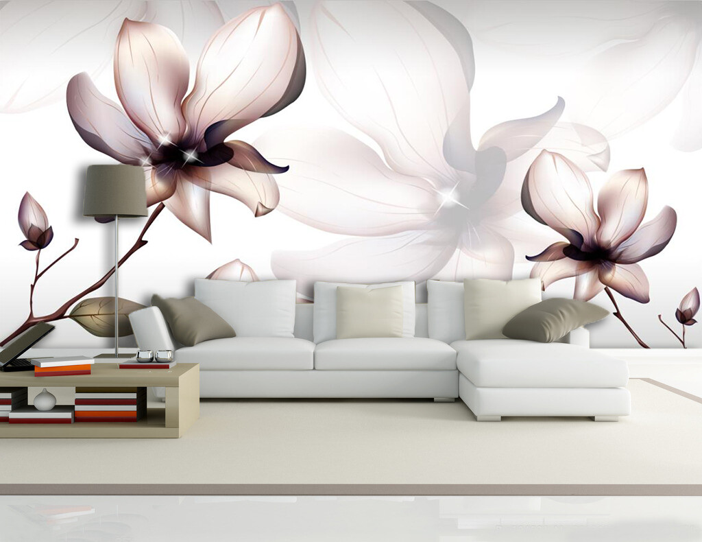 3D Elegant Flower 2212NA Wallpaper Wall Mural Removable Self-adhesive Fay
