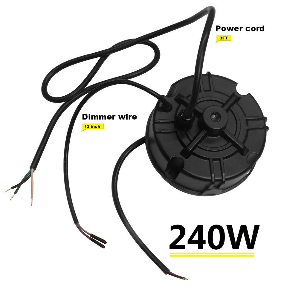 SOSEN UFO LED High Bay Driver SS-160C-54B 150W/SS-240C-54B 240W Fuente de alimentación Foto 3 de 4