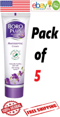5X Himani Boro Plus Healthy Skin Care Cream 100% Natural 40ml. Each (FREE SHIP)