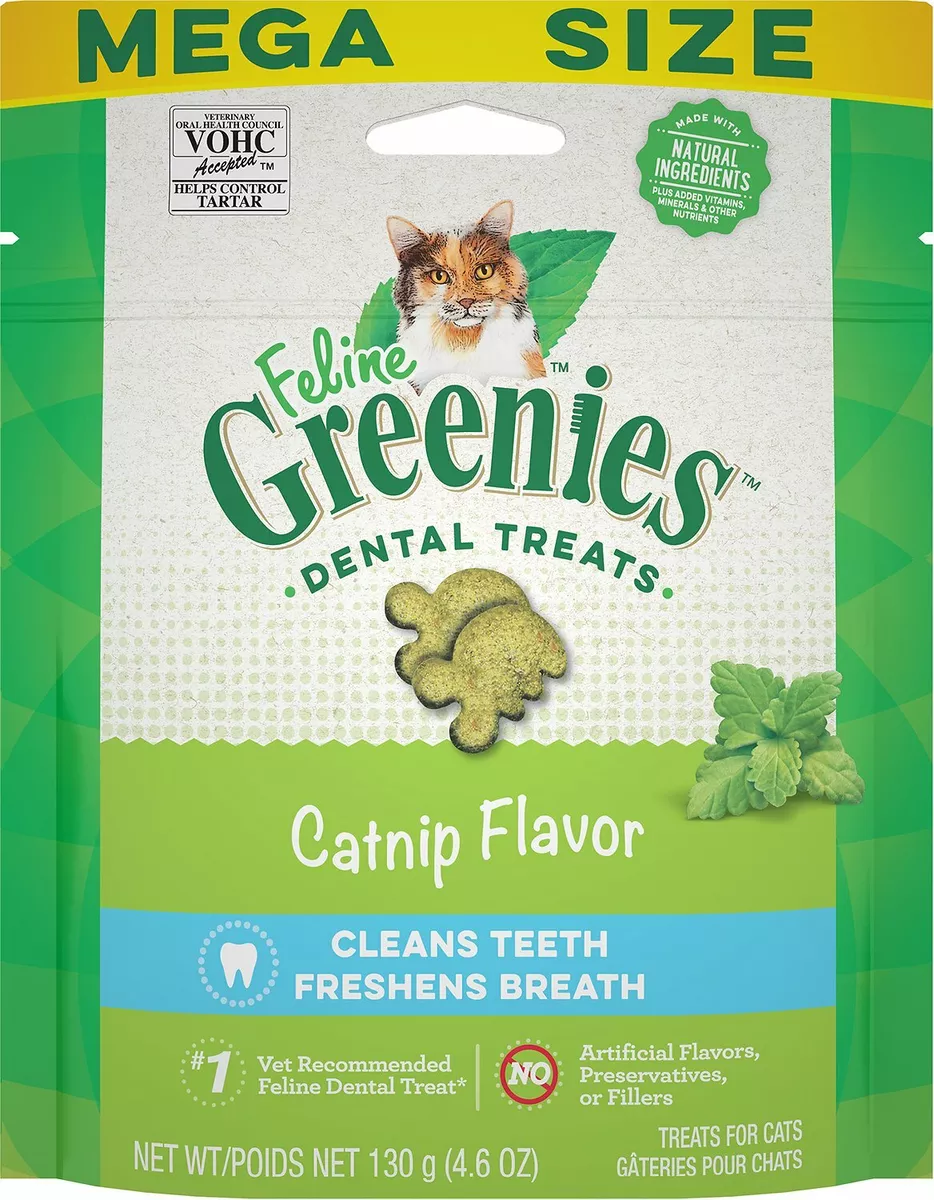 Feline greenies catnip clearance flavor