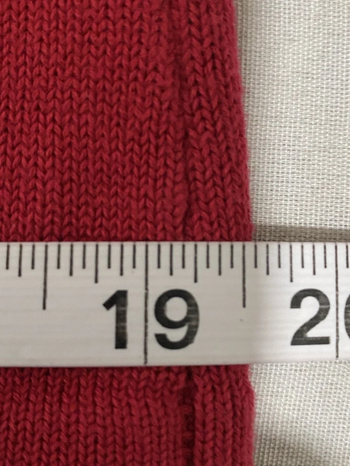 Foxcroft Women’s Long sleeve full zip Sweater Mock neck red embroidered Small - Image 4 of 4