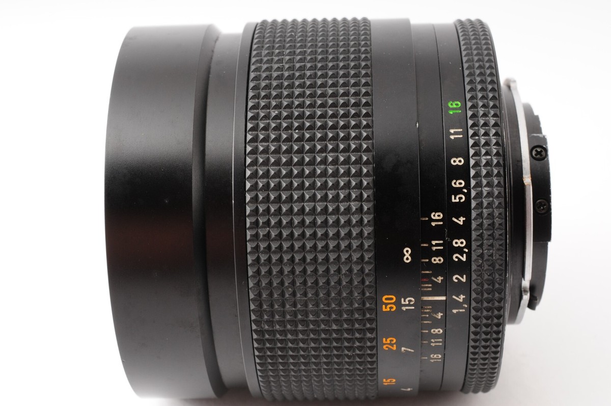 Exc+5] CONTAX Carl Zeiss Planar T* f/1.4 85mm MMJ MF C/Y