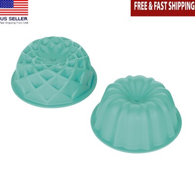 Microwave Safe Mini Bundt Cake Pan BPA Free Plastic Mold Dishwasher Safe New