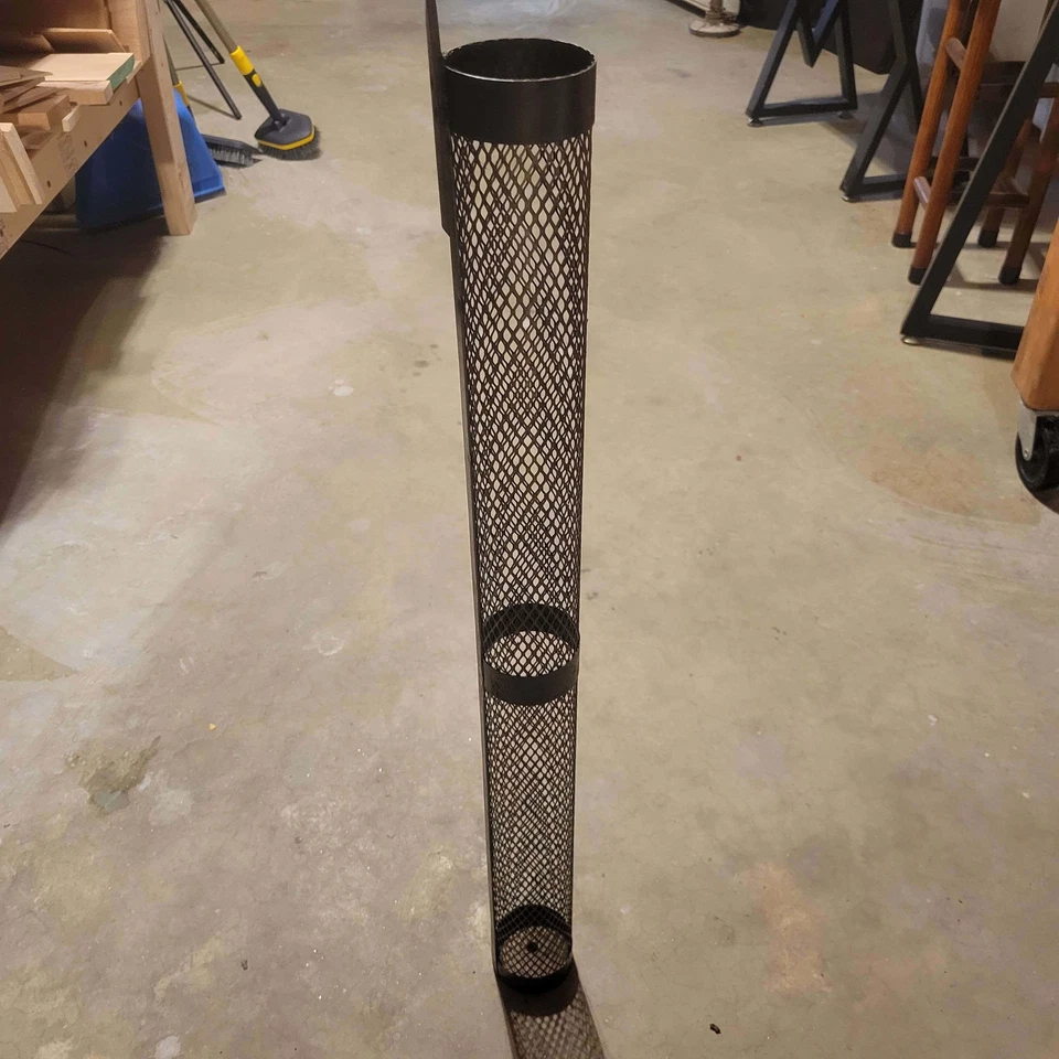 (1) Cesta de ânodo de titânio puro 33" x 3" galvanoplastia eletrólise parkerização - Imagem 4 de 4