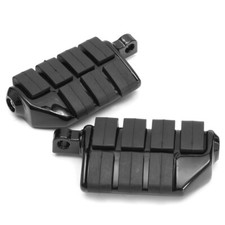 Pair Motorcycle Rear Footpegs Footrests Foot Pegs Rests 10mm For Harley Touring