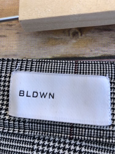 BLDWN Brie Glen Check Plaid Houndstooth High Rise Shorts Size 29 - Picture 4 of 5