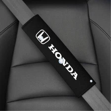 New For Honda 2pcs Car Seat Belt Cover Shoulder Cushion Pad Accessorie Black Red