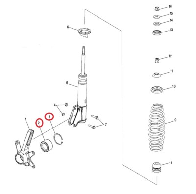 Front Wheel Bearing For Polaris ATV UTV 3514342, 3514634 - Foto 12