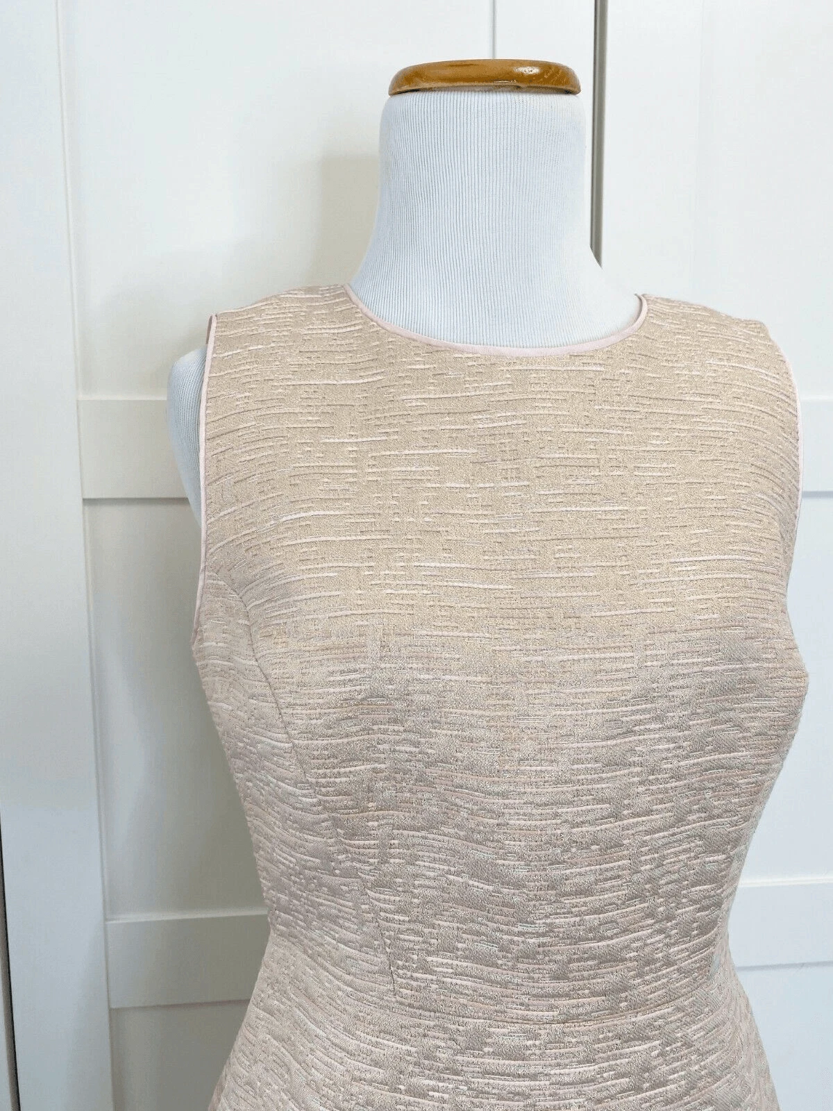 Abito Kate Spade Della tutto ciò che glittera dietro zip senza maniche 6 blush