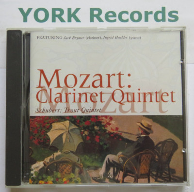 MOZART - Clarinet Quintet / SCHUBERT - Trout Quintet BRYMER - Ex CD Karussell