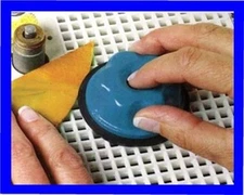 Grinder Cookie for Stained Glass Grinders-Saves Fingers