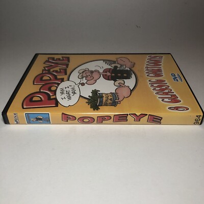 POPEYE: 8 CLASSIC CARTOONS DVD I YAM WHAT I YAM! 94933209647| eBay