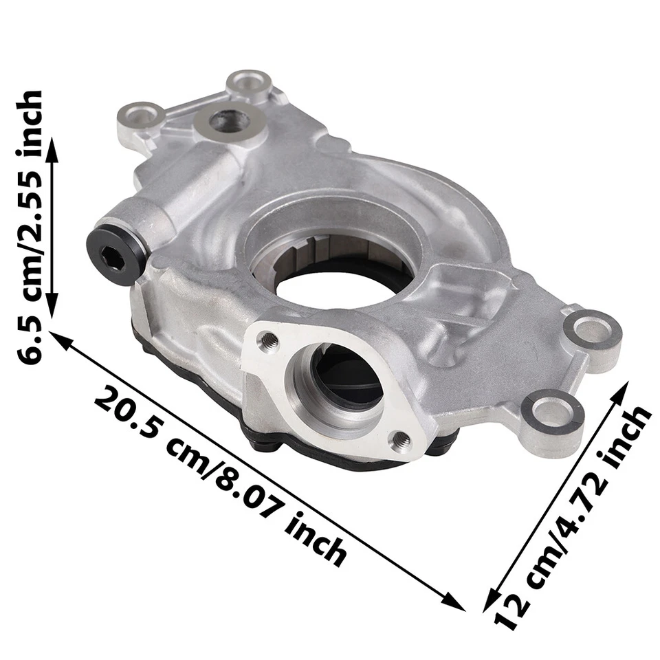 High Volume Performance Oil Pump For Buick Cadillac Chevrolet GMC Hummer 10296 - Изображение 3 из 4