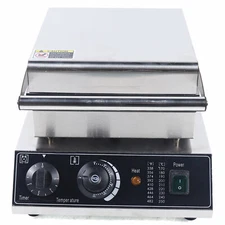 Commercial 110v Electric Dutch Stroopwafels Baker Nonstick Maker Machine 1500W