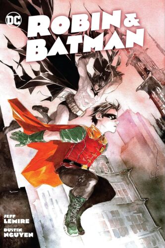 Tapa dura de Robin y Batman, Jeff Lemire, Dustin Nguyen  - Imagen 1 de 1