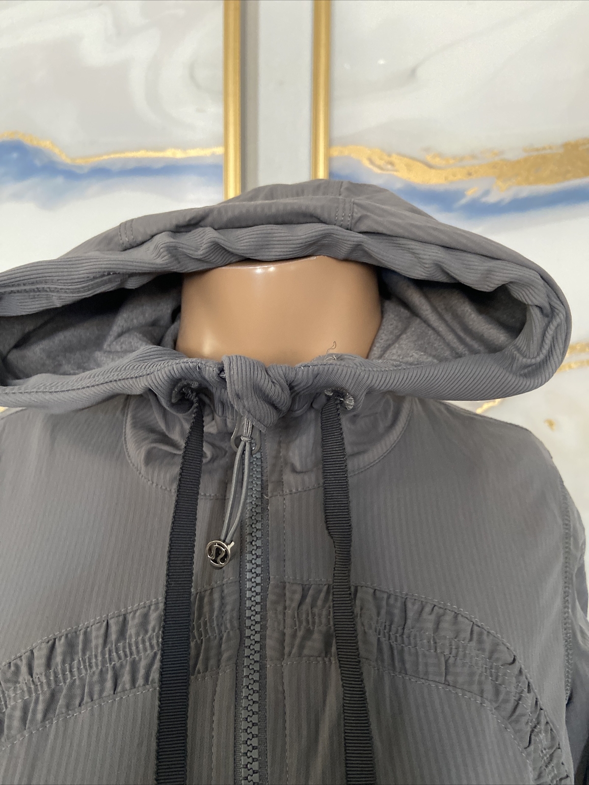 LULULEMON Dance Studio Jacket Reversible Gray Siz… - image 5