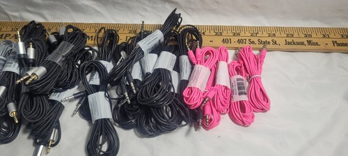 25+ AUXILIARY 3.5mm Cable Male to Male Car Audio Cord For Headphones/Car/Speaker - Picture 5 of 13