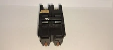 FPE FEDERAL PACIFIC NA240 2 POLE 40 AMP Type NA Circuit Breaker Black Handle