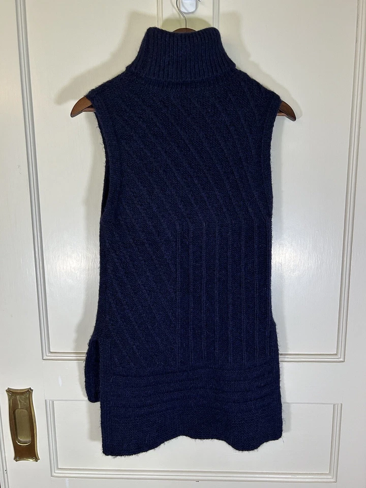 Suéter Derek Lamb 10 Crosby para mujer mezcla de alpaca sin mangas cuello alto S/P Foto 4 de 4