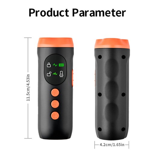 Anti-Barking Train Ultrasonic Dog Tool Sonic Trainer Animal Deterrent Flashlight - Picture 8 of 10