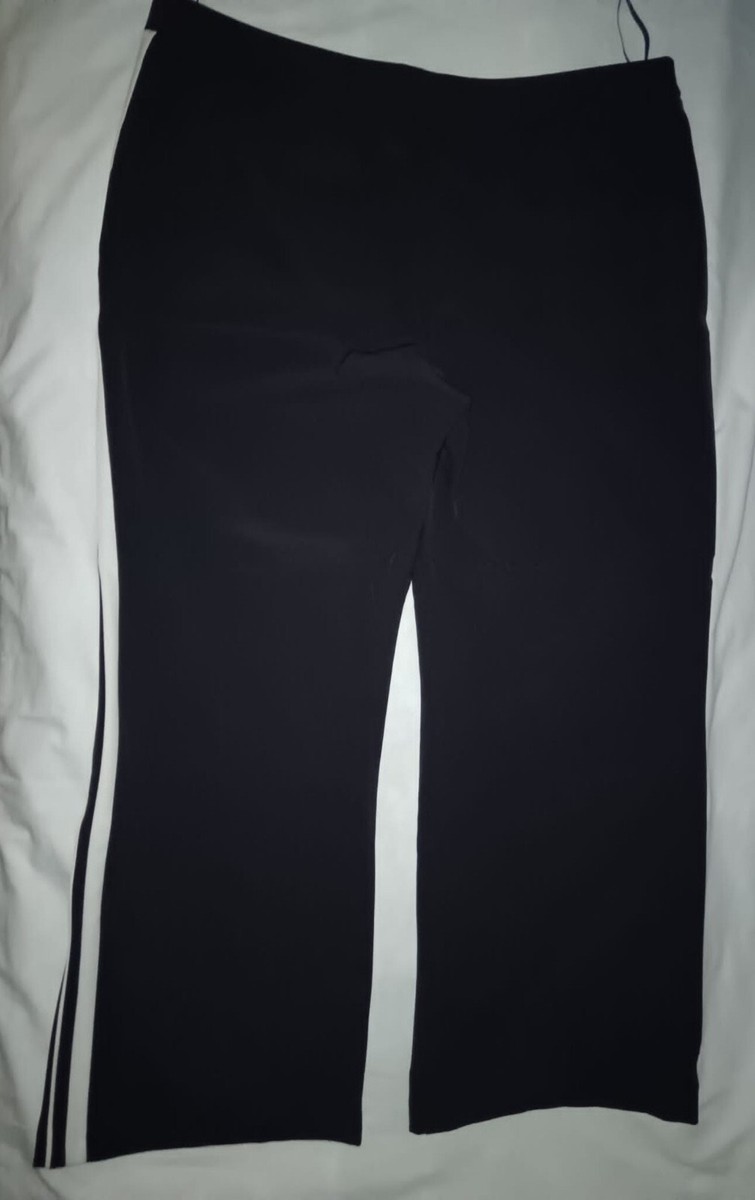 Debenhams Ladies Joggers Trousers With Stripes Navy Blue 20 New