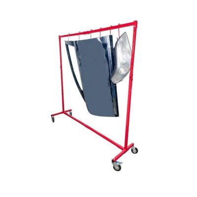 #ad Adjustable Height Painting Hanger Rack Automotive Paint Stand 6 Hooks $104.88