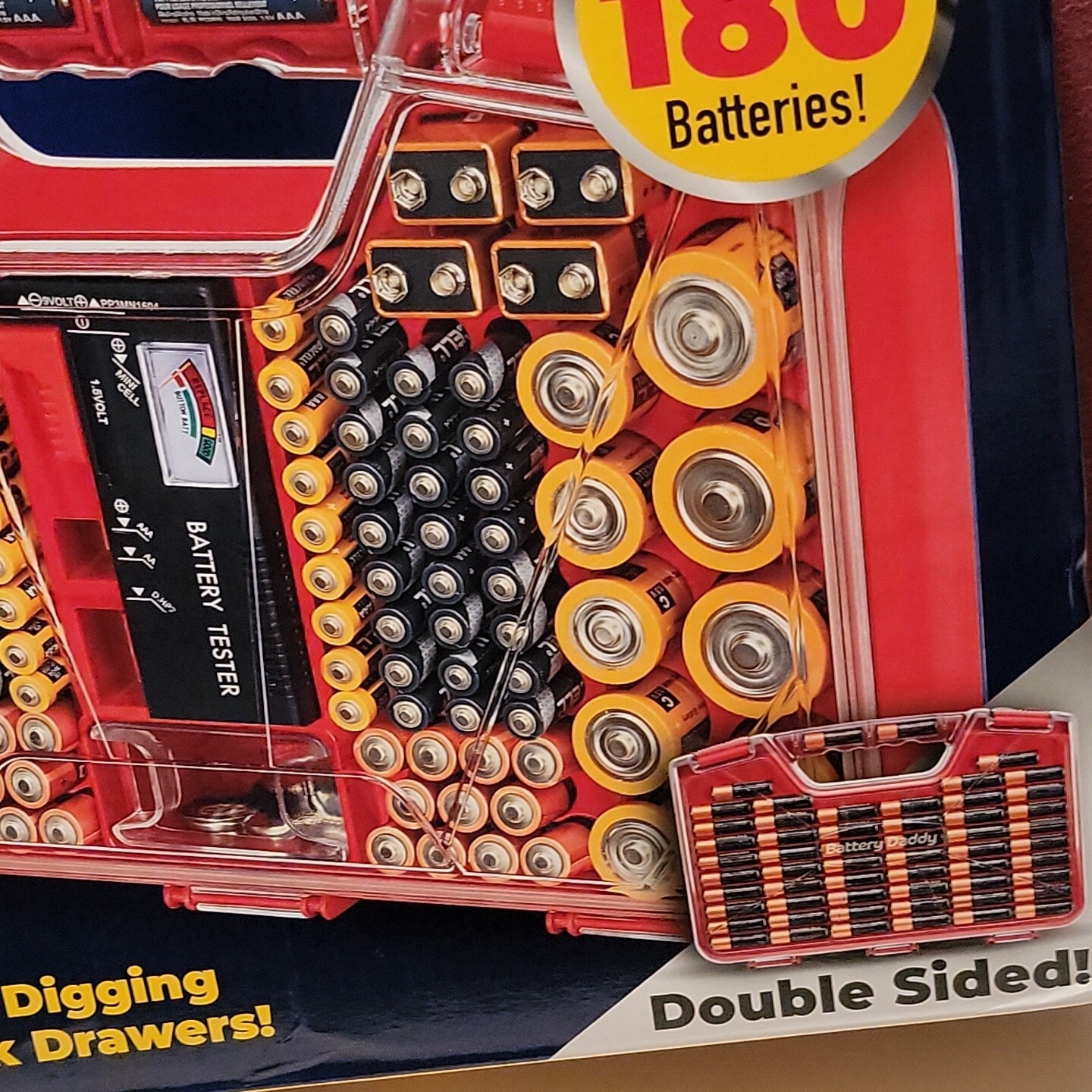 BATTERY DADDY 180 Batteries Battery Storage System Double Sided Built