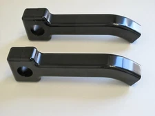 USA-MADE 6" RISE PULLBACK GLOSS BLACK HANDLEBAR RISERS DYNA SOFTAIL HARLEY