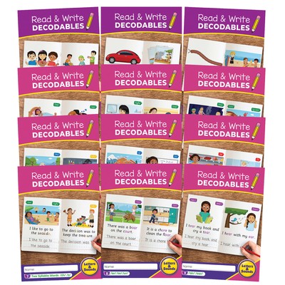 Read & Write Decodables Set B: Junior Learning, The Science of Reading