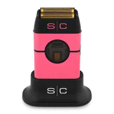 StyleCraft Professional Instinct Metal Double Foil Shaver Dual Voltage PINK- NEW